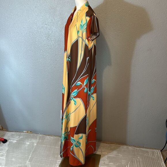 Vintage Nani of Hawaii maxi dress size 16 - Picture 5 of 12